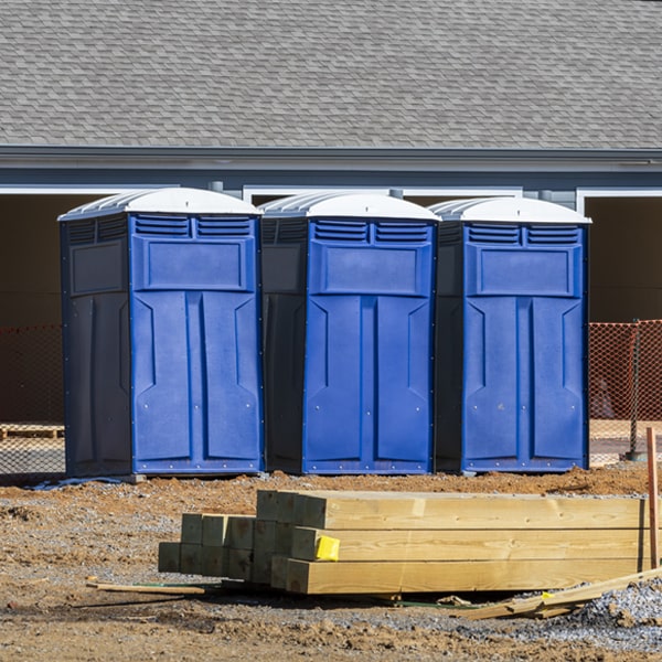 what is the maximum capacity for a single portable restroom in Mattoon Wisconsin